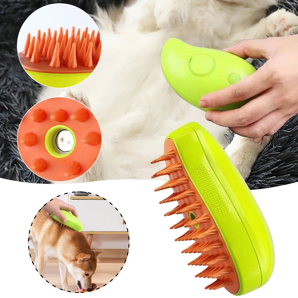 Pet Wash Free Essence for Cat Steamy Brush Hair Grooming Removing Dirts Mite Deodorizing Reduce Itching Moisturizing Dog Shampoo